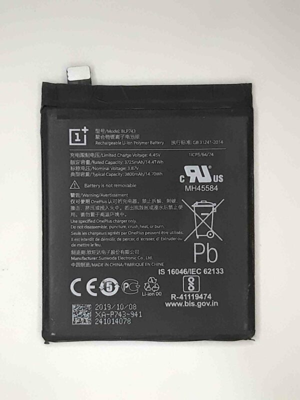 oneplus 7T battery replacement